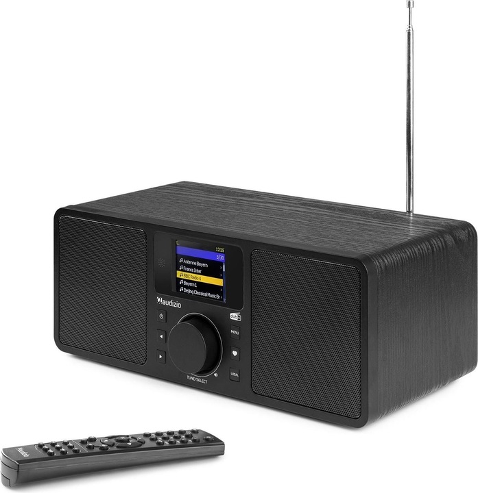 Produktbild Audizio Internet Radio Rome Schwarz (DAB+, Internetradio, FM, Bluetooth)