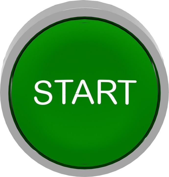 Actual product image Schneider Electric Pushbutton 22mm "Start" green