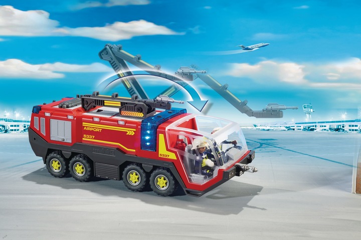 Produktbild Playmobil Flughafenlöschfahrzeug (5337)