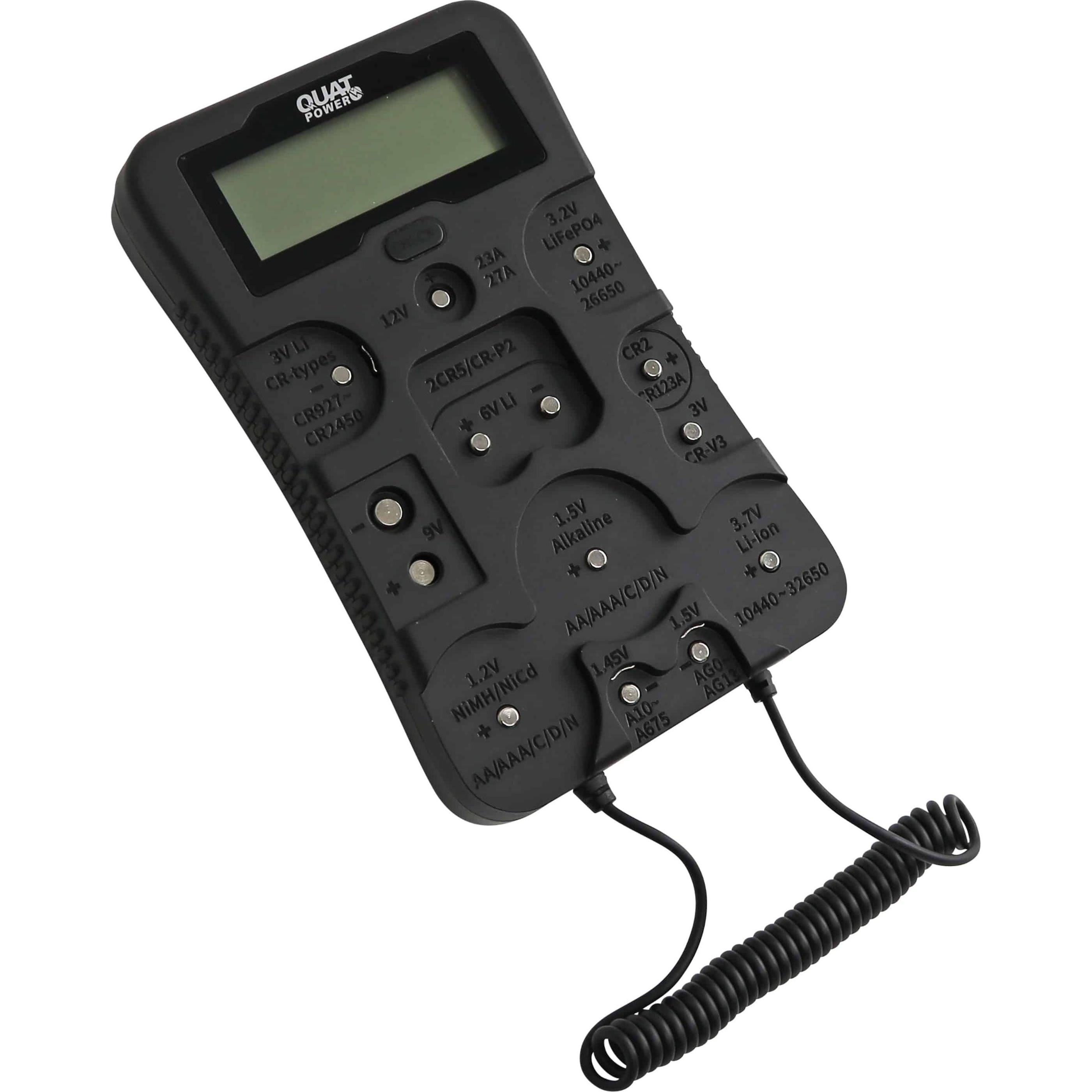 Thumbnail - QuatPower Batterietester B4 Multi Check, mit Display, Batterie Zubehör