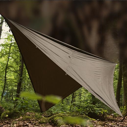 Image du produit Mil-tec Bâche multi-usage - Tarp - 3x3m - olive (Bâche, 1.50 kg)