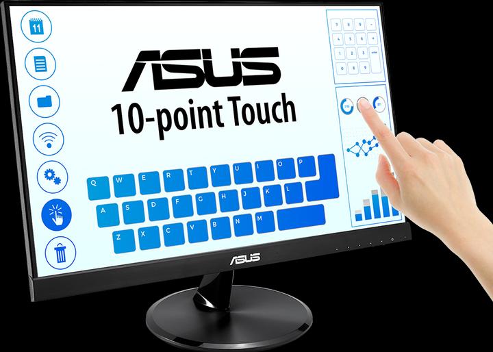 Actual product image ASUS Touch LCD VT229H 21.5", touchscreen, IPS, FHD, 1920 x 1080 pixels, 5 ms, 250 cd (1920 x 1080 pixels, 21.50")