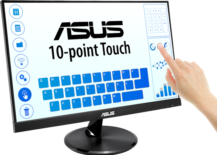 Produktbild ASUS Touch LCD VT229H 21,5", Touchscreen, IPS, FHD, 1920 x 1080 Pixel, 5 ms, 250 cd (1920 x 1080 Pixel, 21.50")