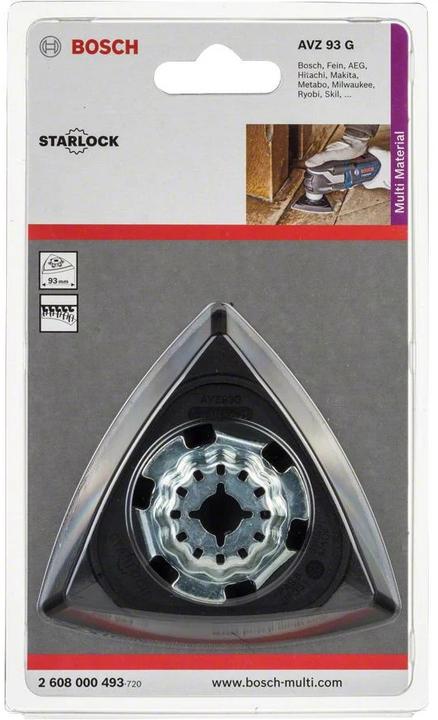 Image du produit Bosch Professional Zubehör Plateau de ponçage Quick Change 93mm AVZ 93 G
