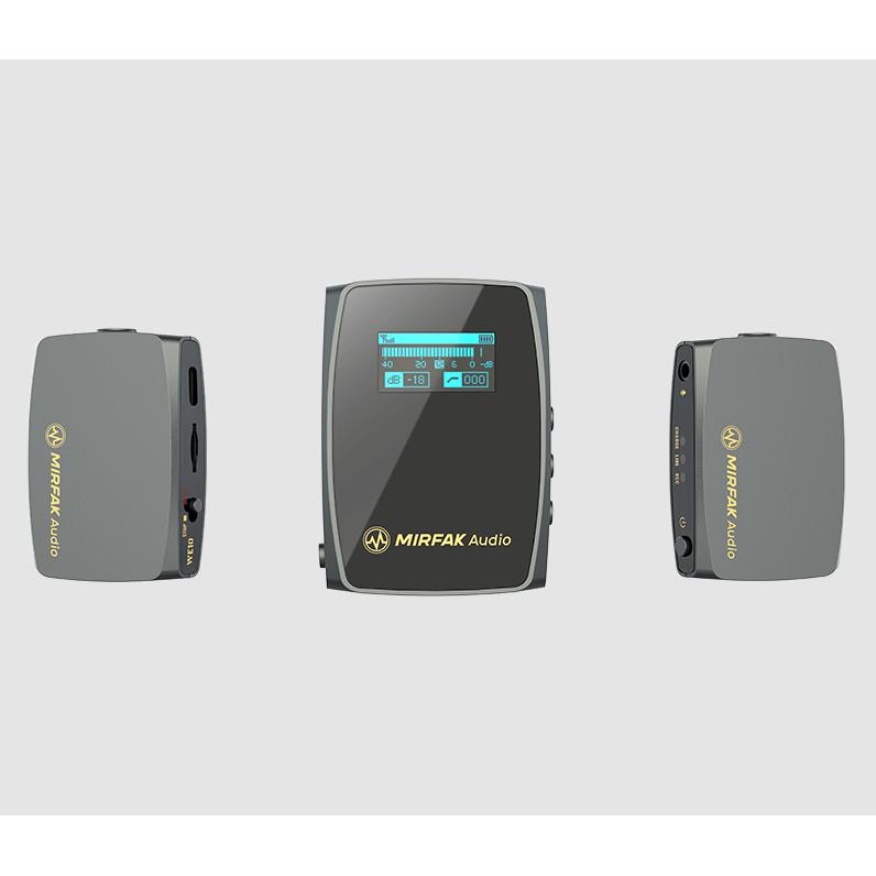 Mirfak Audio Mirfak WE10 Pro kompaktes drahtloses Mikrofonsystem, Mikrofon