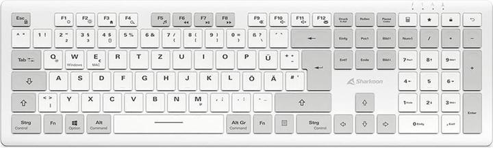 Actual product image Sharkoon OfficePal K30W wh (DE, Wireless)