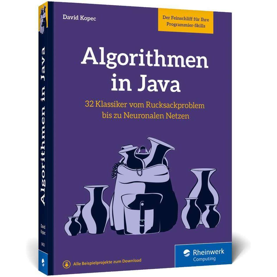 Algorithmen in Java, Fachbücher von David Kopec