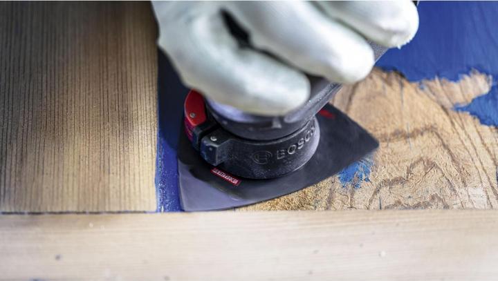 Produktbild Bosch Professional Zubehör EXPERT Sanding Plate AVZ 90 RT4 Blatt für Multifunktionswerkzeuge, 90 mm (40)