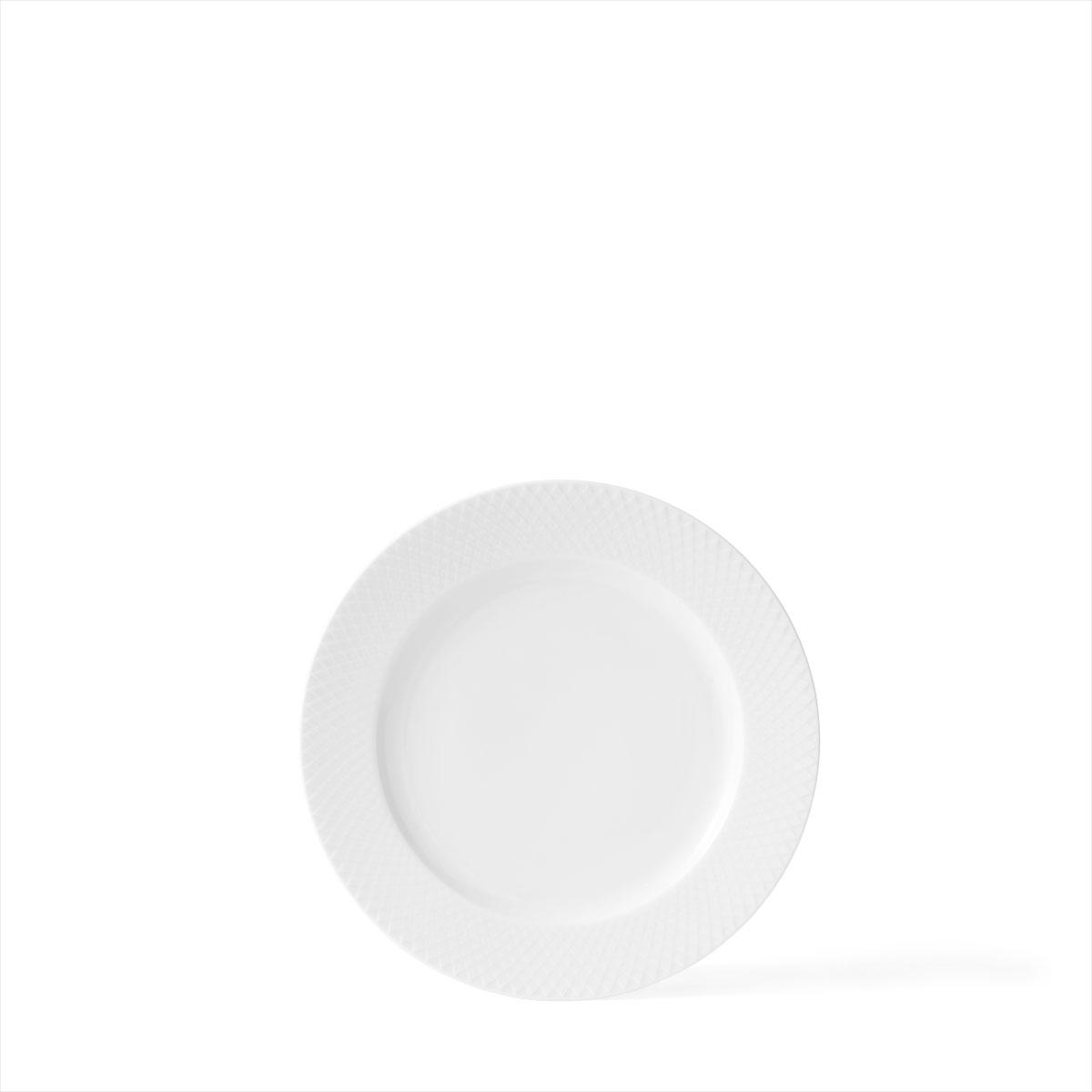 Lyngby Piatto rombo 27 cm - Bianco, Piatti, Bianco