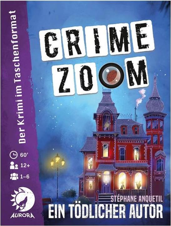 Productafbeelding Asmodée LDGD0006 - Crime Zoom (Case 3: A Deadly Author) - 1-6 spelers, vanaf 12 jaar (NL editie) (Duits)