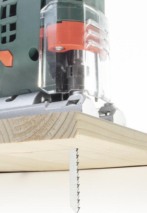 Produktbild wolfcraft 2 Stichsägeblätter HCS L=100mm T-Schaft