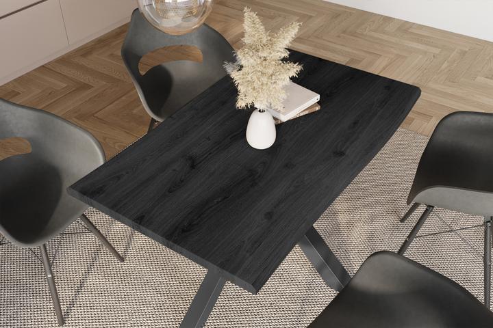 Image du produit SAM JULIUS Baumkante massiv Mdf (140 x 80 x 77 cm)