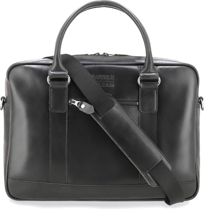 Actual product image Buckle & Seam Leather Business Briefcase Everett / Dot (7 l)