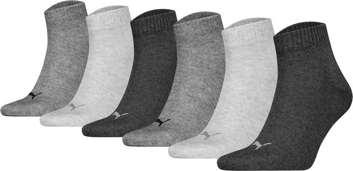 Produktbild Puma Socken Sportlich Stretch Quarter Plain ECOM 6P (6er Pack, 43 - 46)