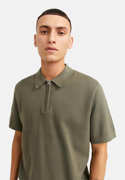 Actual product image Jack & Jones Jprblamilano Spring Knit Polo Ss Sn (XXL)