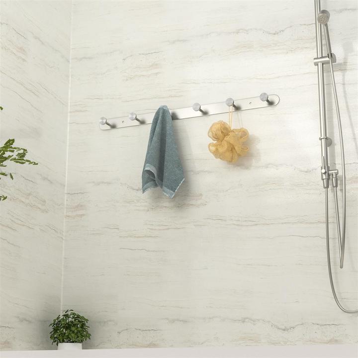 Actual product image Intirilife Coat rail with 6 hooks