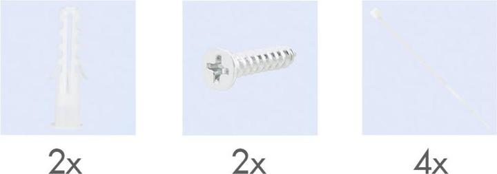 Produktbild LogiLink Patch Panel 4 Port mit 4 Cat.6A Keystone Modulen