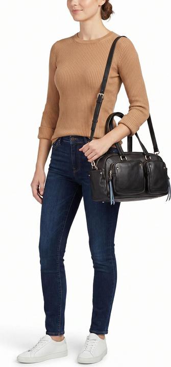 Produktbild Dudu Pocket Schultertasche Leder 33 cm