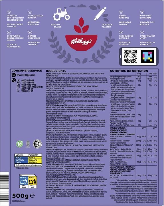 Image du produit Kellogg's All Bran Fruit n'Fibre (500 g)