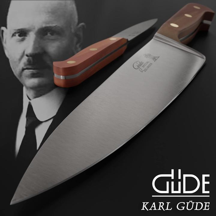 Produktbild Güde Kochmesser, geschmiedet, Serie Karl, Griff: Pflaumenholz (21 cm)