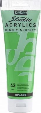 Actual product image Pebeo Studio Acrylics fine acrylic (Cadmium green imitation, 250 ml)