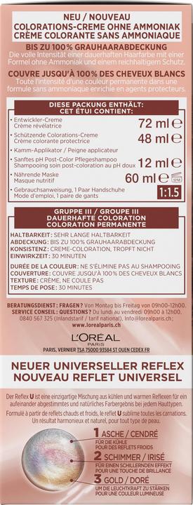 Immagine prodotto L'Oréal Paris EXCELLENCE Universal Nude marrone (1 pz) (4U Marrone medio)