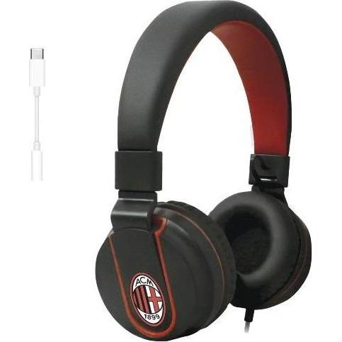 Techmade Rosso/Nero Tm-Ip952-Mil Cuffia E Auricolare Cablato A Padiglione Musica E Chiamate (Cablato), Cuffie,
