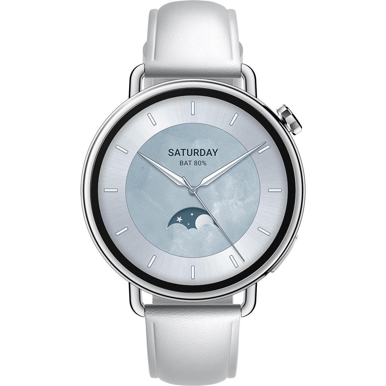 Xiaomi Watch S4 41mm Leather Strap White, BHR07VUGL (41 mm), Smartwatch