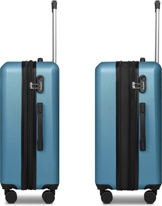 Actual product image Check.In Paradise 2.0 4 Rollen Kofferset 3-teilig mit Dehnfalte (228 l)