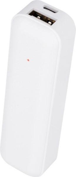 Image du produit Setty power bank 2600 mAh mini white (2600 mAh, 10 W)
