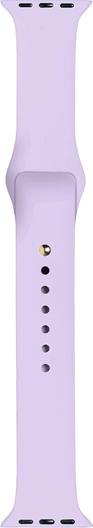 iDeal Of Sweden Silikon-Armband 38/40/41/42mm, S-M Lavender Milk (Silicone, Zinc steel)
