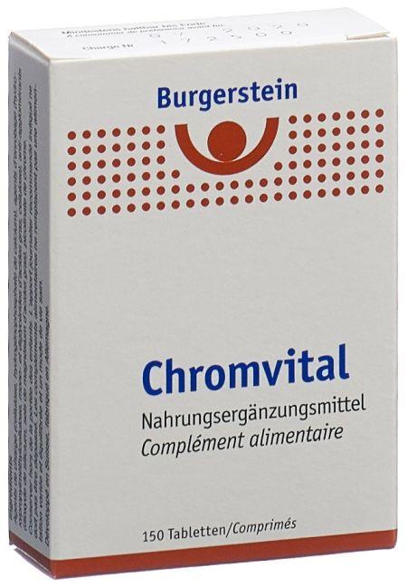 Image du produit Burgerstein Chromvital (150 Tabs) (150 pcs, Cachets, 34 g)