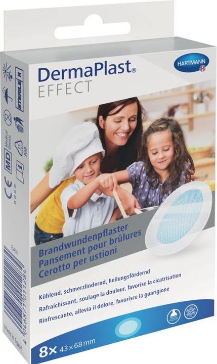 Produktbild DermaPlast Effect Brandwundenpflaster (8x)