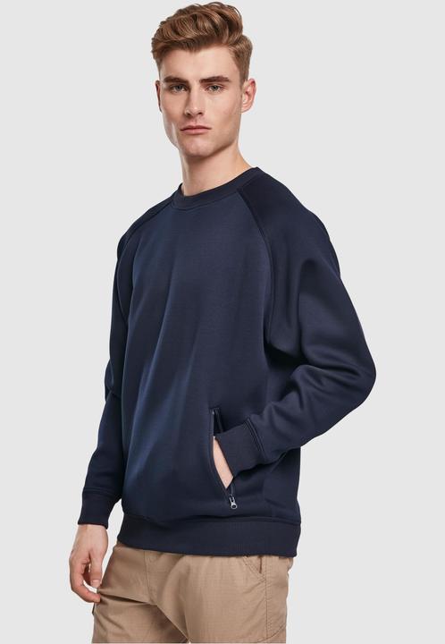 Actual product image Urban Classics Raglan Zip Pocket Crew (M)