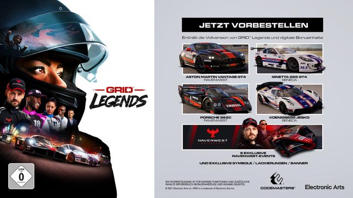 Actual product image EA Games Grid Legends (PS4, EN)