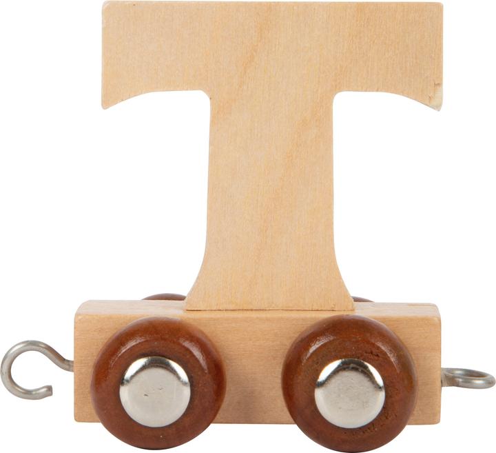 Actual product image small foot Lettering T