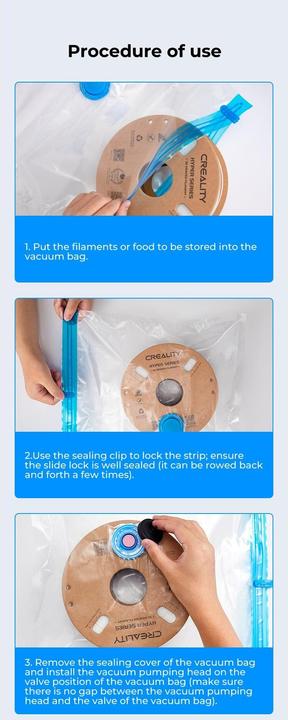 Actual product image Creality Vacuum sealer pump (Cleaning)