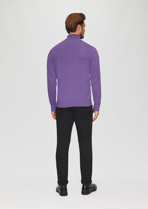 Produktbild S.Oliver Strickpullover Rollkragenpullover aus Baumwolle (3XL)