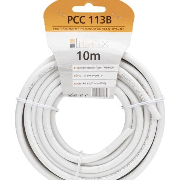 Libox Kabel SAT Coaxial PCC113B /10m (Cavi SAT), Cavo antenna