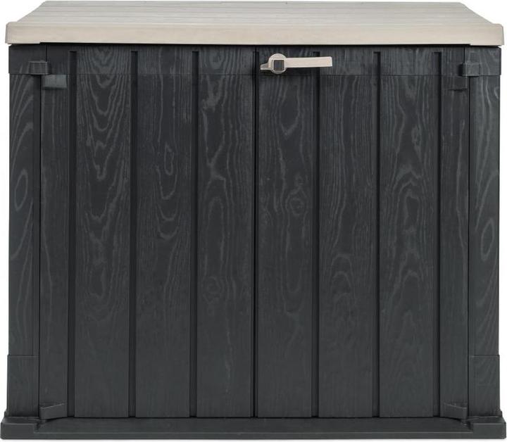 Produktbild Toomax Gartenschrank Stora Plus, 129.5x74.5x111 cm, Anthrazit/Grau