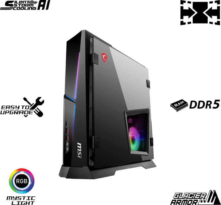 Actual product image MSI Desktop PC MPG Trident AS AI 2NVN7-011EU (1000 GB, 32 GB, Intel Core Ultra 7 265, GeForce RTX 5060 Ti)