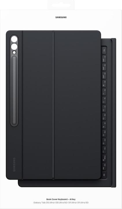 Produktbild Samsung Book Cover Keyboard (DE, Galaxy Tab S10 Ultra, Galaxy Tab S9 Ultra)