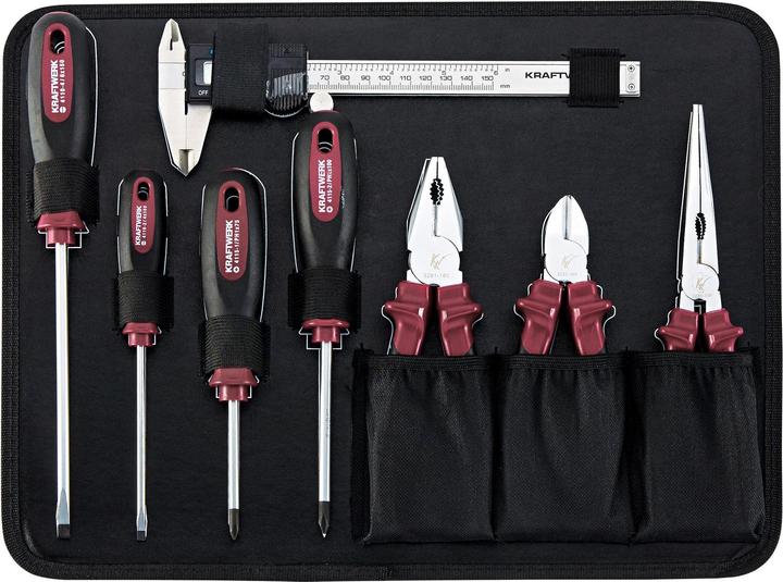 Actual product image Kraftwerk Professional aluminium tool case (151 pieces)