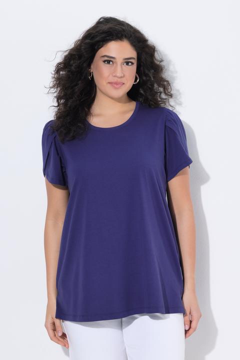 Actual product image Ulla Popken Draped Sleeve Tee (54)