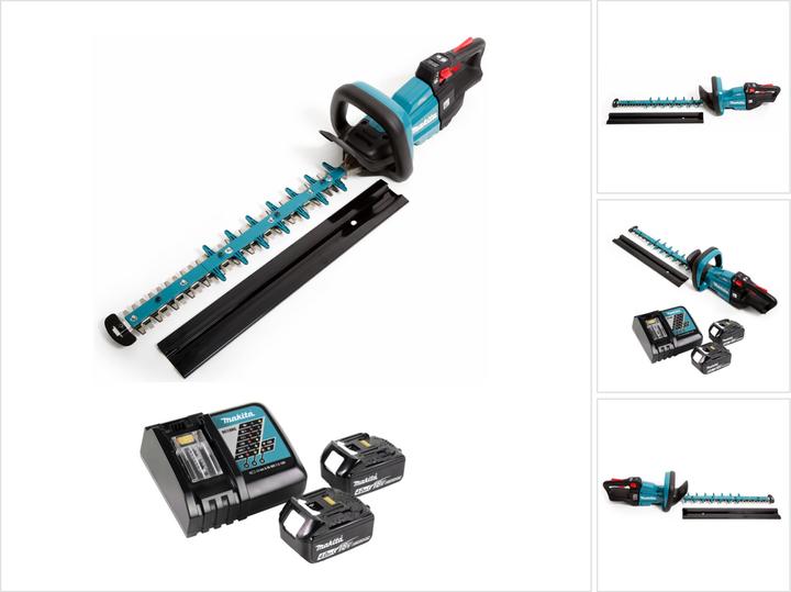 Produktbild Makita DUH 502 RM Akku Heckenschere 18V 50cm + 2x Akku 4,0Ah + Ladegerät (Akkubetrieb)