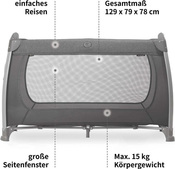 Produktbild Hauck Play N Relax Center Melange Charcoal