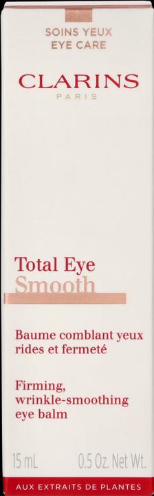 Actual product image Clarins Total Eye Smooth (Eye Care Cream, 15 ml, Day + Night)
