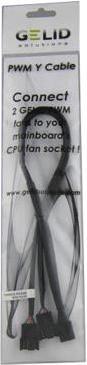 Produktbild Gelid Solution PWM-Y Adapterkabel (35 cm, 4 pin PWM)