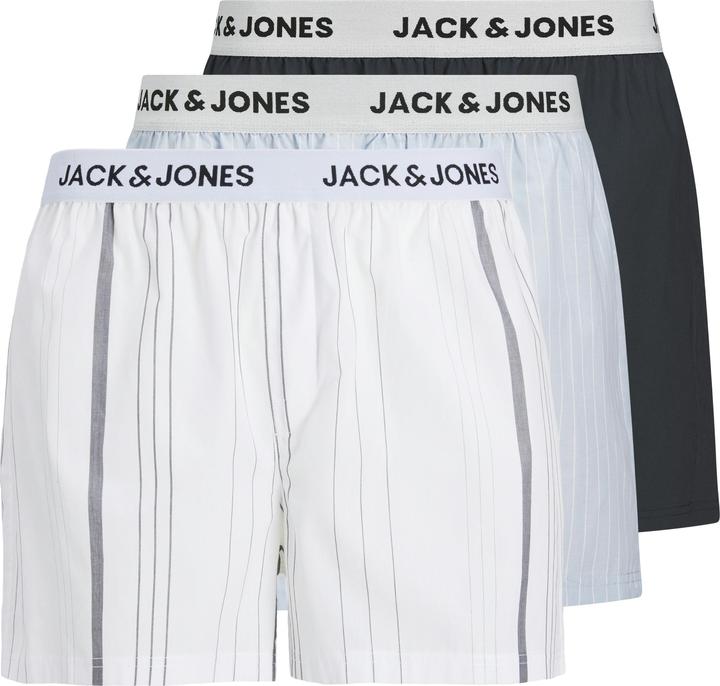 Produktbild Jack & Jones Jacanchor Woven Boxers 3 Pack Ln (L)