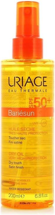Actual product image Uriage Bariésun Dry Oil SPF50+ Spr 200 ml (Suntan oil, SPF 50, 200 ml, 222 g)